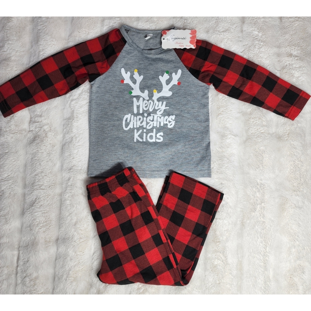 Christmas PJ'S, Size 2-3T, Christmas Pajamas, Kids Christmas Clothing